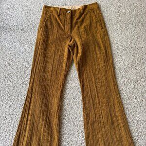 Momoni Indra Pant - Cigar Brown Stretch Cotton & Modal Corduroy - Size 42 (6)